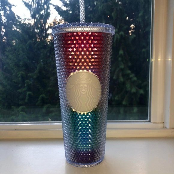 Starbucks pride and clear studded set - Picture 4 of 5